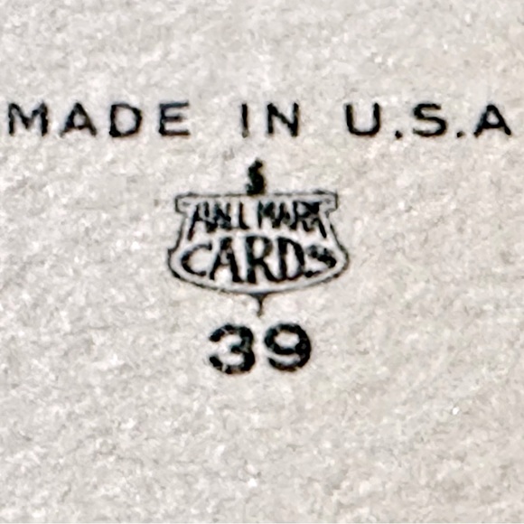 Vintage Early 1910’s Hallmark Valentines Day Card Hard Plastic Violin Toy Trim - Picture 7 of 7